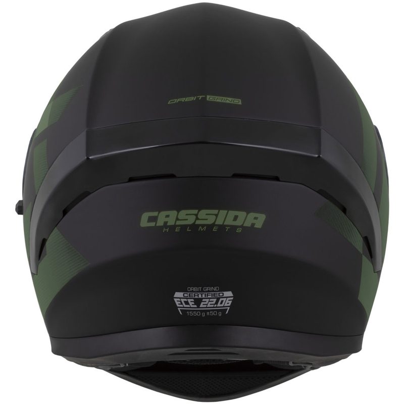 Cassida Orbit Grind integralna motociklistička kaciga mat crno-tamnozelena