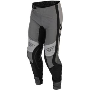 FLY Racing Lite motokros hlače sivo-crne