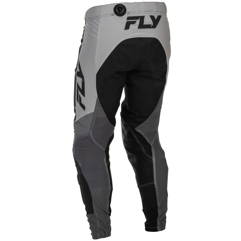 FLY Racing Lite motokros hlače sivo-crne