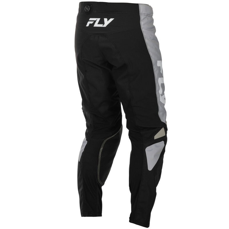 FLY Racing - USA Kinetic motokros hlače crno-sive