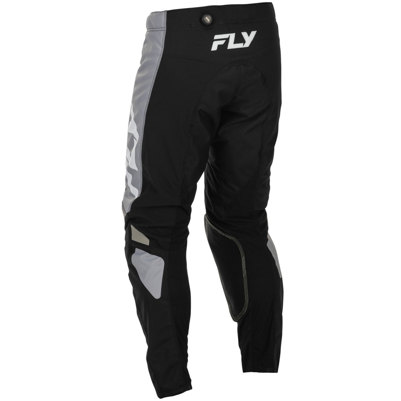 FLY Racing - USA Kinetic motokros hlače crno-sive