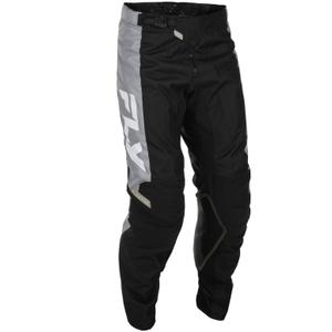 FLY Racing - USA Kinetic motokros hlače crno-sive
