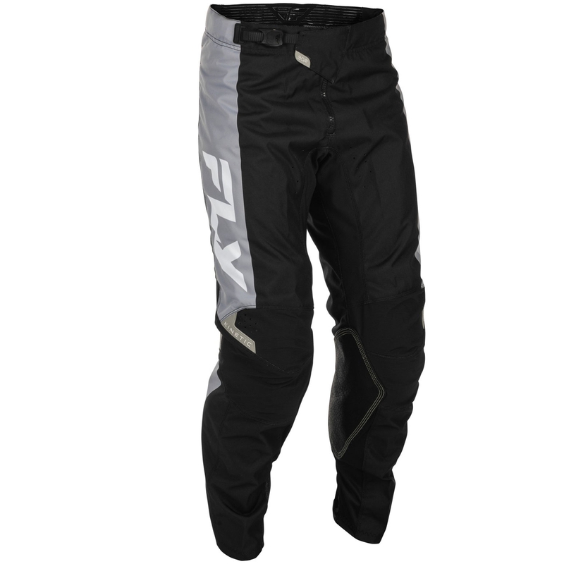 FLY Racing - USA Kinetic motokros hlače crno-sive