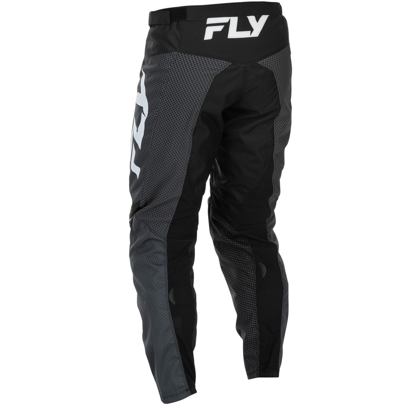 FLY Racing motokros hlače - USA F-16 crno-bijele