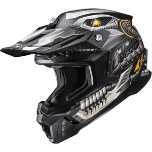 Motokros kaciga HJC C50 Mecha Beast MC5SF crno-siva