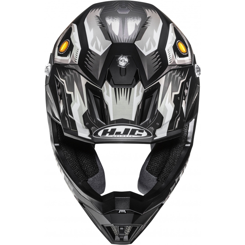 Motokros kaciga HJC C50 Mecha Beast MC5SF crno-siva