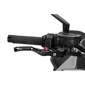 Páčka brzdy bez adaptéru PUIG 4.0 krátké černá/červená