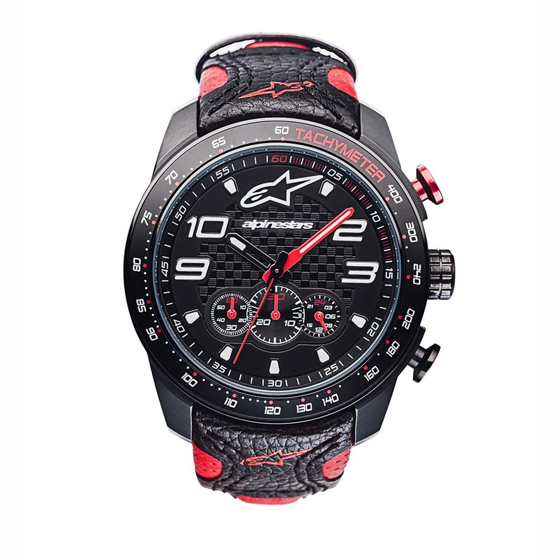 Alpinestars Tech Race Chrono sat crno-crveni