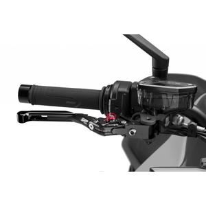 Páčka brzdy bez adaptéru PUIG 4.0 rozšiřitelná skládací černá/červená