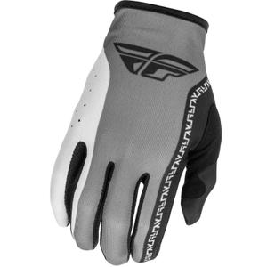 FLY Racing motokros rukavice - USA Lite sivo-crne
