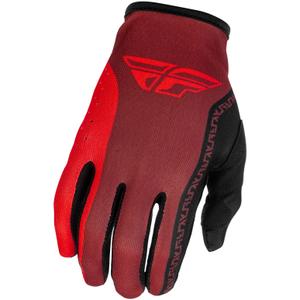 FLY Racing motokros rukavice - USA Lite crno-crvene