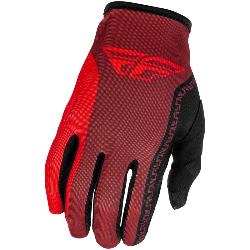 FLY Racing motokros rukavice - USA Lite crno-crvene