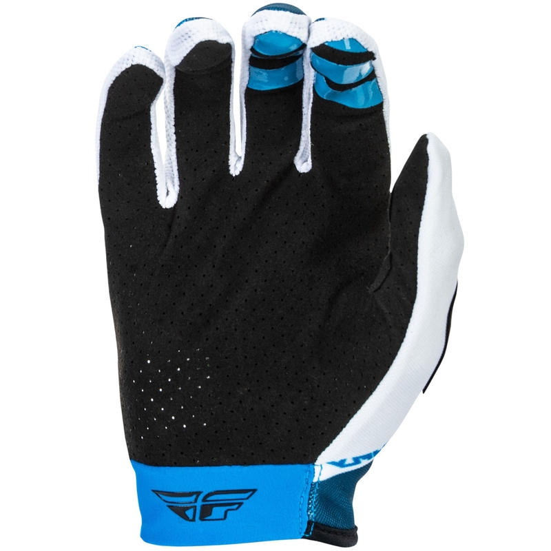 FLY Racing motokros rukavice - USA Lite plavo-bijele