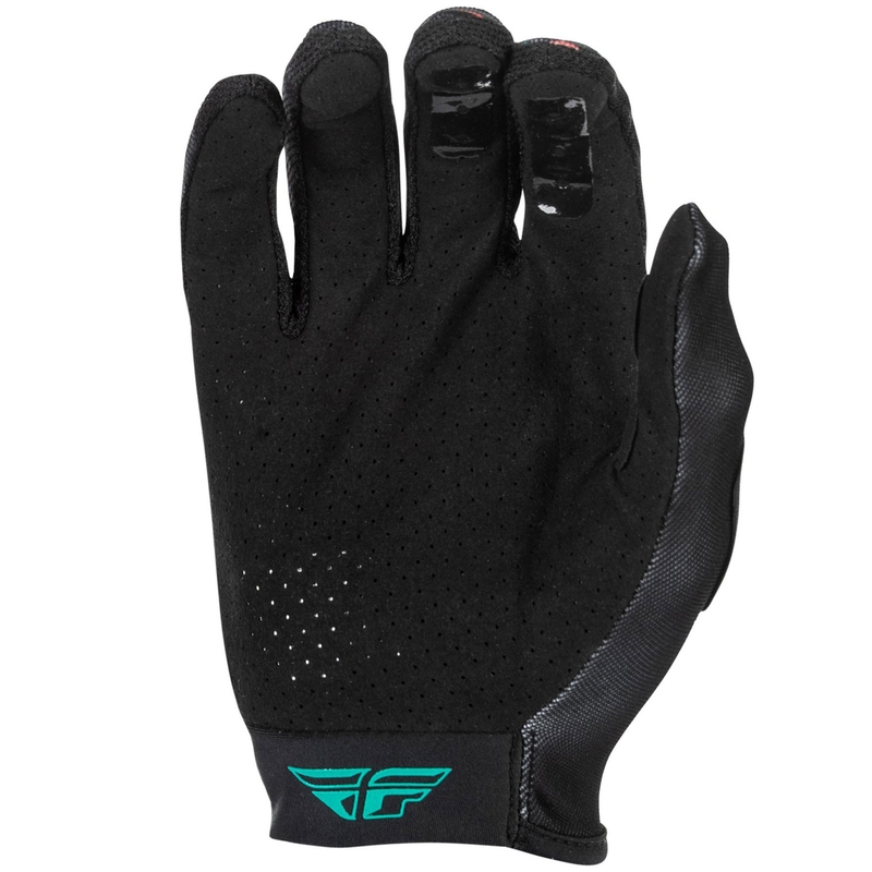 FLY Racing motokros rukavice - USA Lite Americana crno-crveno-zlatne