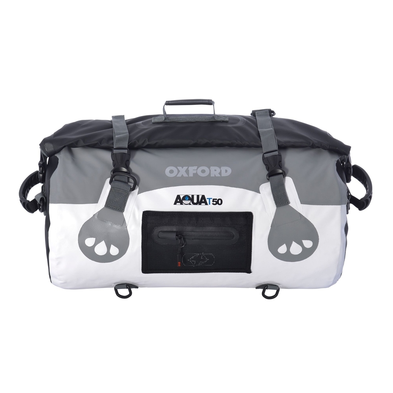 Vodootporna torba Oxford Aqua50 Roll Bag bijelo-siva