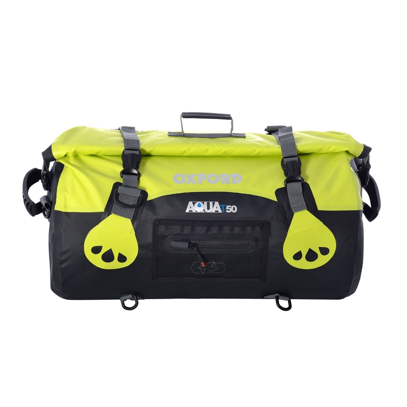 Vodootporna torba Oxford Aqua50 Roll Bag crno-fluo žuta