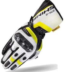 Rukavice Shima STR-2 crno-bijele-fluo žute