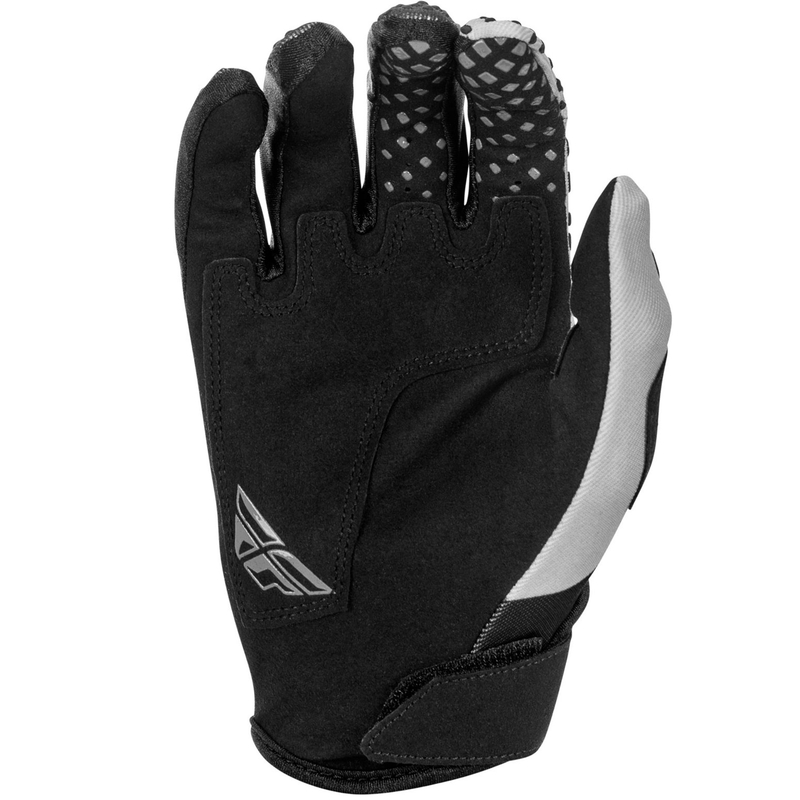 Motokros rukavice FLY Racing - USA Kinetic crno-sive