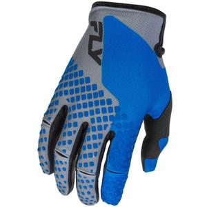 Motokros rukavice FLY Racing - USA Kinetic plavo-sivo-crne