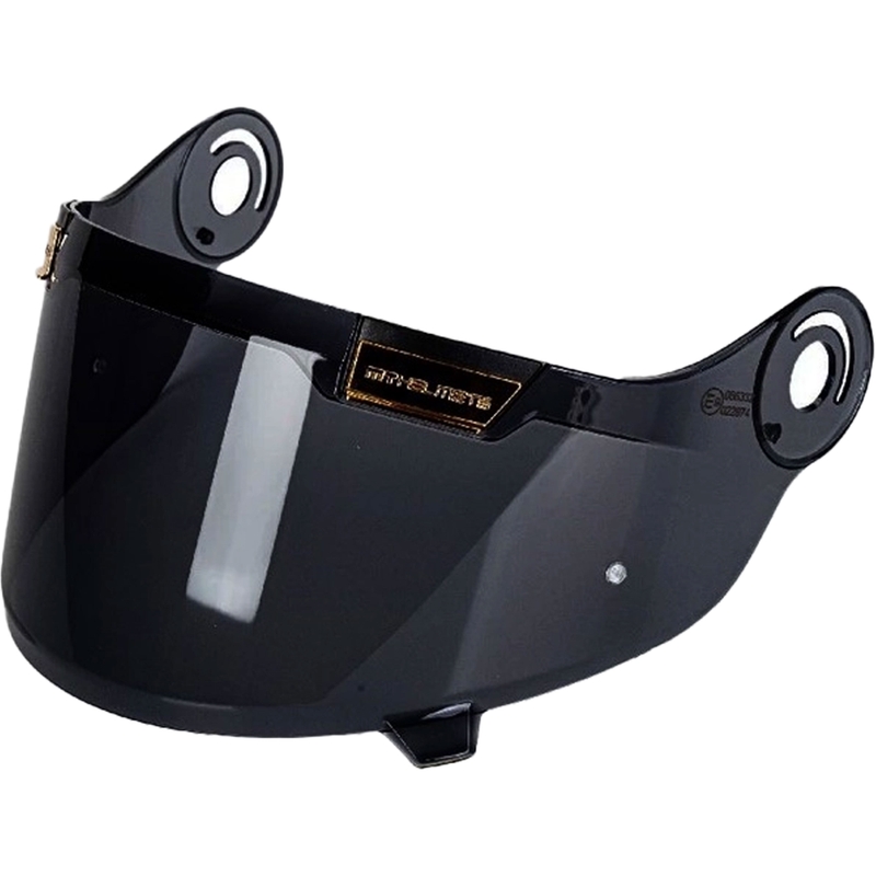 Plexi MT-V-32 Max Vision za Jarama/Jarama SV kacige tamne sa zlatnim detaljima