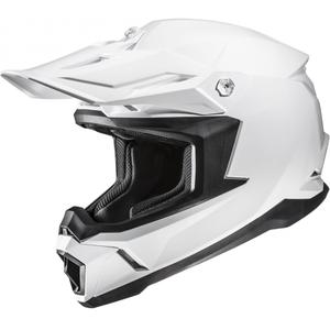 HJC C50 Solid motocross kaciga biserno bijela