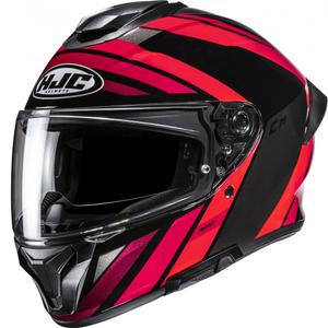 Integralna motociklistička kaciga HJC C71 Faber MC1 crno-crvena