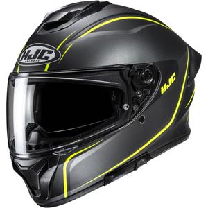 Integralna motociklistička kaciga HJC C71 Quez MC3HSF crno-fluo žuta