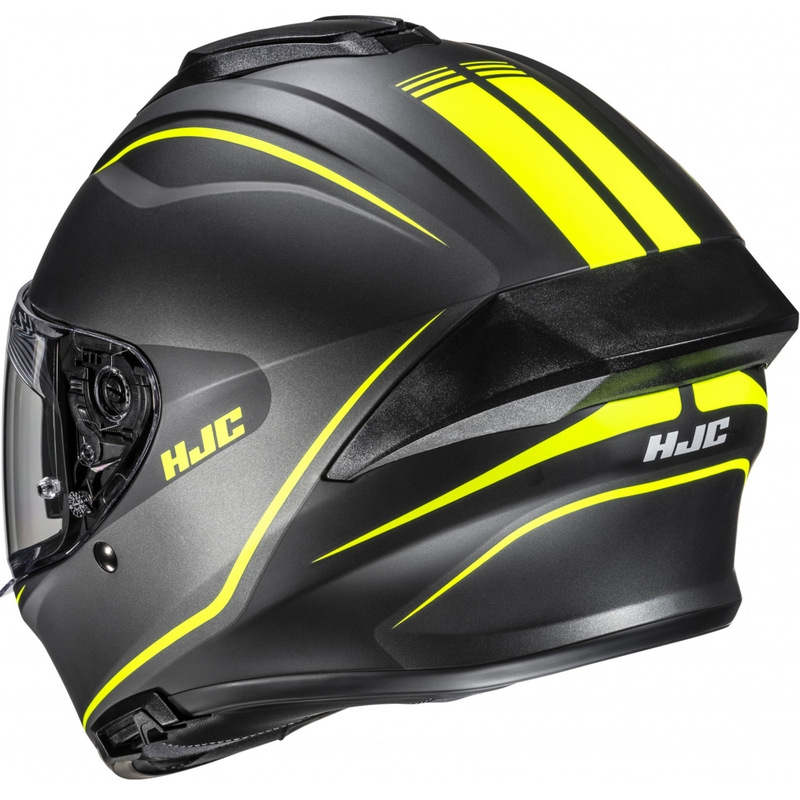 Integralna motociklistička kaciga HJC C71 Quez MC3HSF crno-fluo žuta