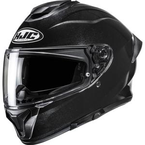 Integralna motociklistička kaciga HJC C71, metalno crna