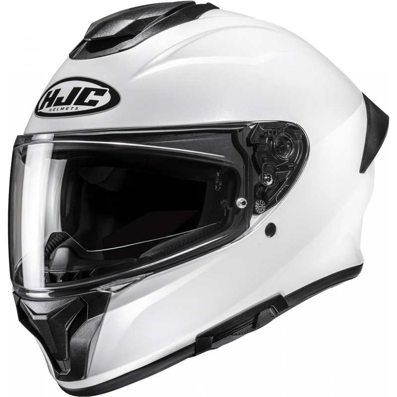 HJC C71 Solid integralna motociklistička kaciga biserno bijela