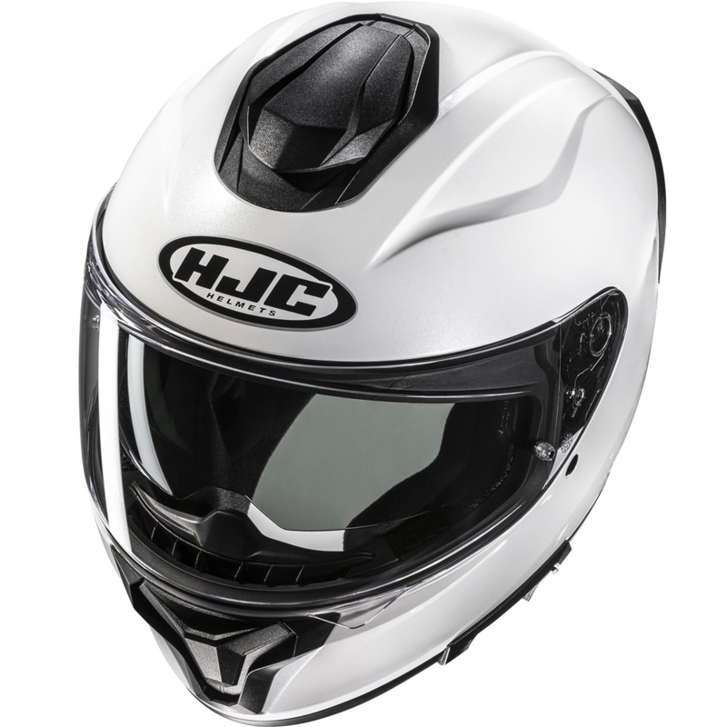 HJC C71 Solid integralna motociklistička kaciga biserno bijela