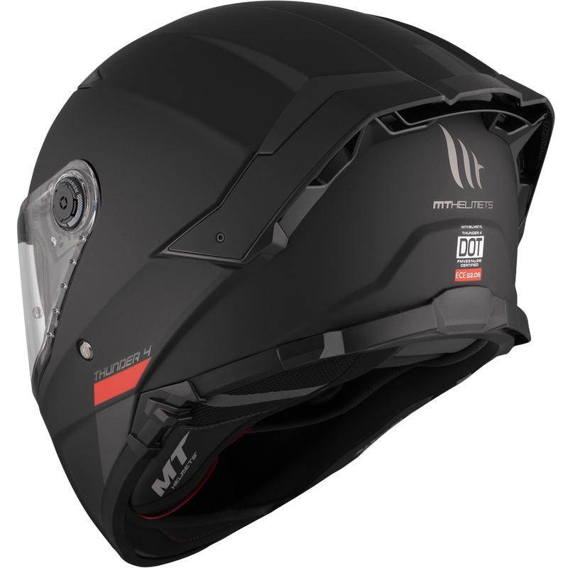 Integralna motociklistička kaciga MT FF118SV Thunder 4 SV crna mat