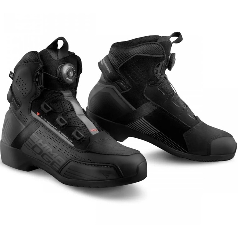 Ženske motociklističke čizme Shima Edge Vent crne