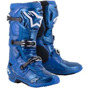 Motorističke čizme Alpinestars Tech 10 plavo-crno-bijele