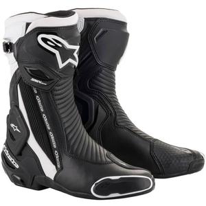 Alpinestars SMX Plus 2 motorističke čizme crno-bijele