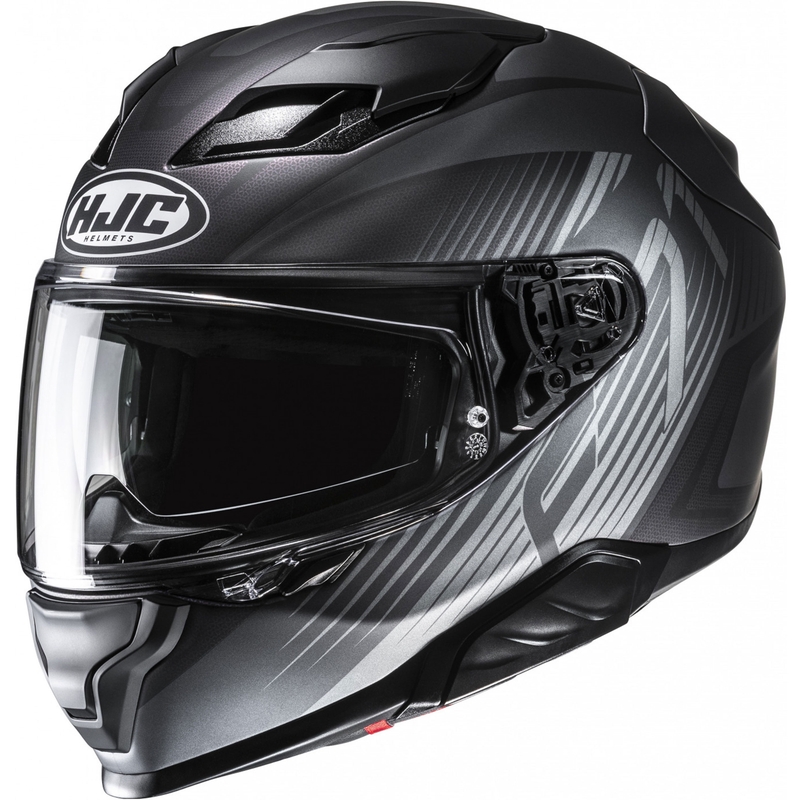 Integralna motociklistička kaciga HJC F71 Catos MC5SF crno-siva