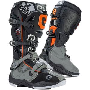 Eleveit X-Legend motociklističke čizme sivo-narančaste