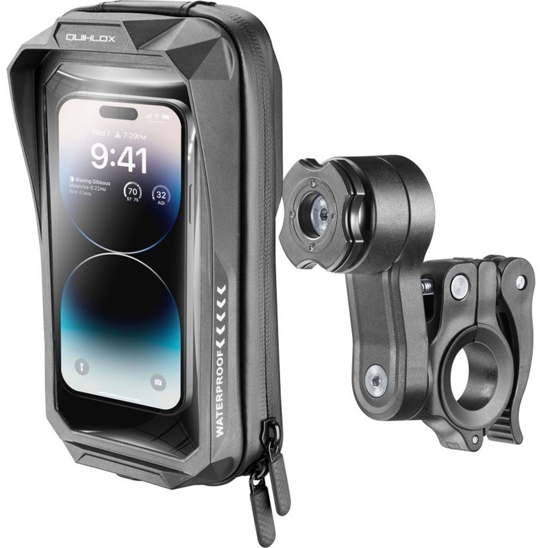 Univerzalna vodootporna futrola za Interphone mobilne telefone QUIKLOX Waterproof, maks. 7" s nosačem za ručku