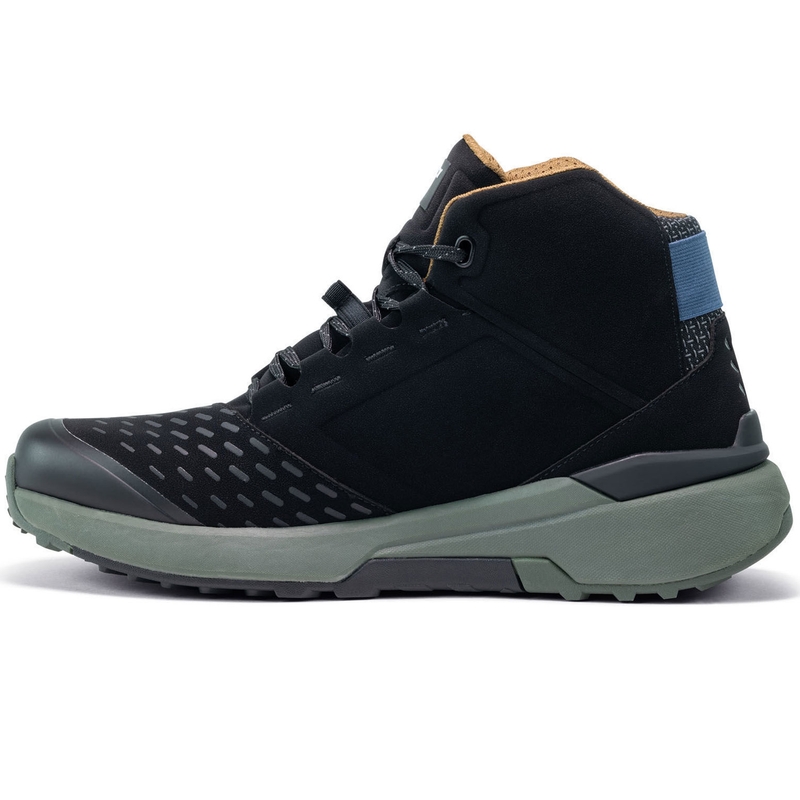 SIDI NUCLEUS Suede WP motociklističke čizme crno-zelene