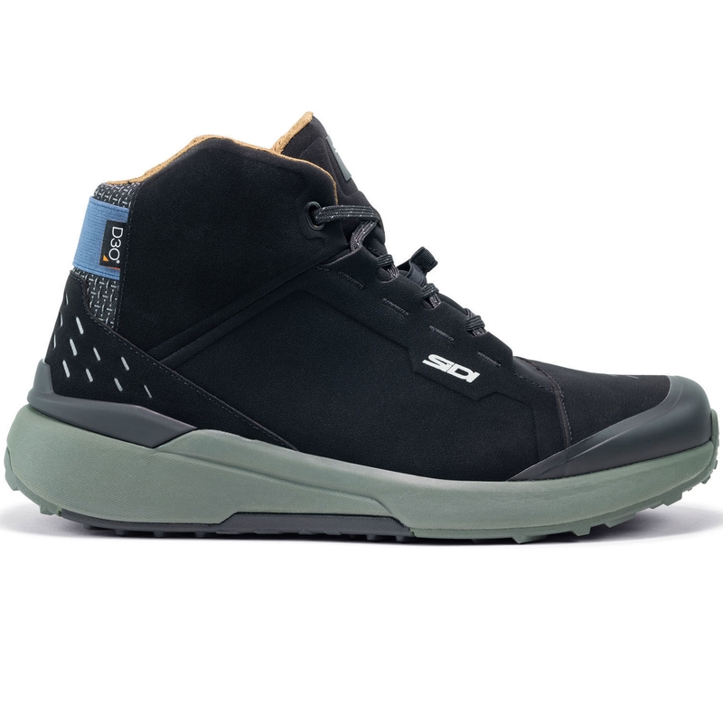 SIDI NUCLEUS Suede WP motociklističke čizme crno-zelene