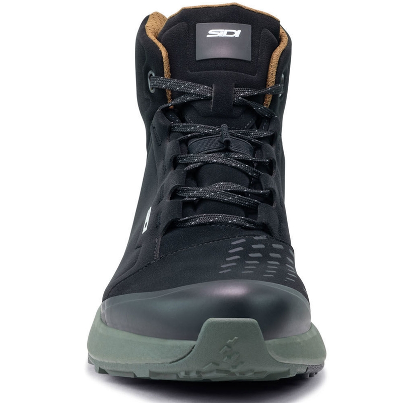 SIDI NUCLEUS Suede WP motociklističke čizme crno-zelene