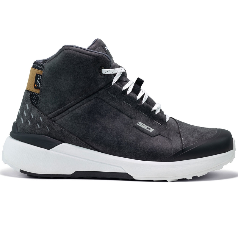 SIDI NUCLEUS Suede WP motociklističke čizme crno-bijele