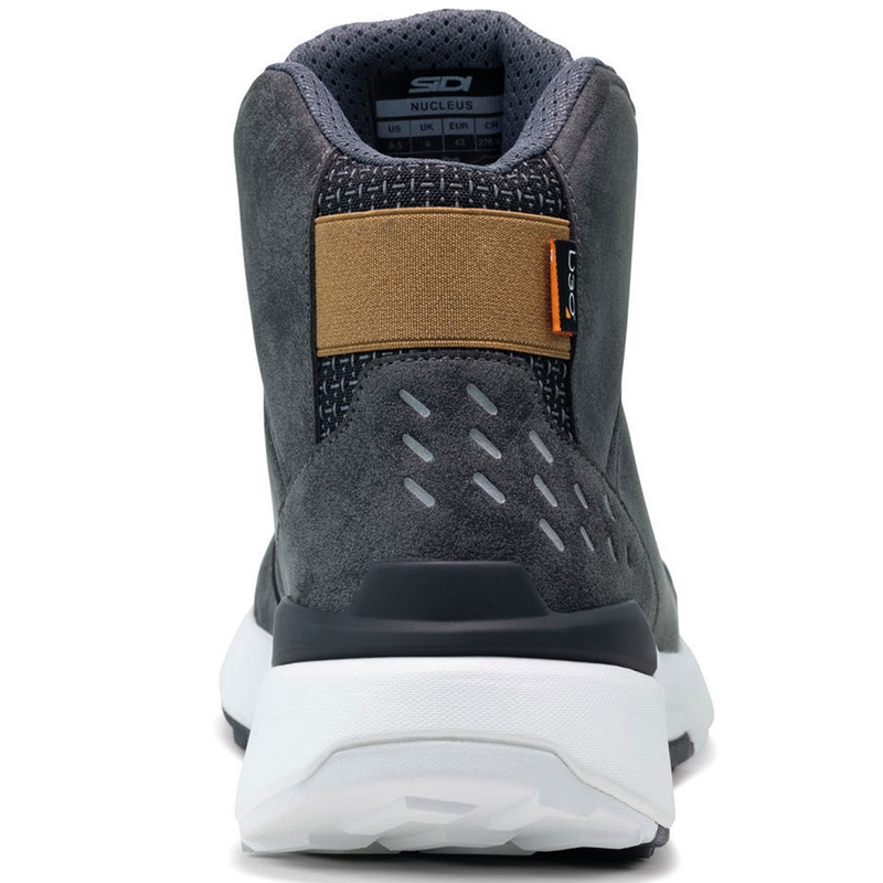 SIDI NUCLEUS Suede WP motociklističke čizme crno-bijele