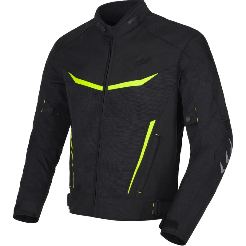 RSA Runway motociklistička jakna crno-fluo žuta