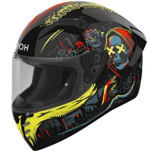 Airoh CONNOR Double Face kaciga za motocikle s punim licem, sjajna crno-žuta