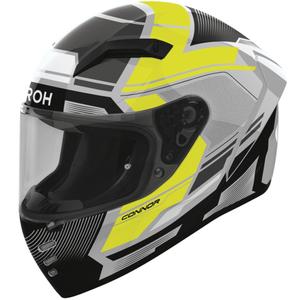 Airoh CONNOR Ego full-face motociklistička kaciga sjajne fluo žute boje