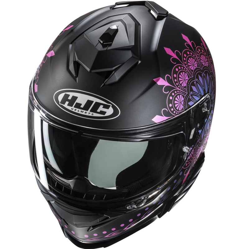 Integralna motociklistička kaciga HJC i71 Niel MC28SF crno-roza