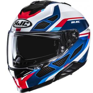HJC i71 Zest MC21 integralna motociklistička kaciga plavo-bijelo-crvena