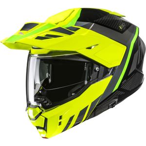 Preklopna motociklistička kaciga HJC i80 Imes MC3H crno-fluo žuto-fluo zelena