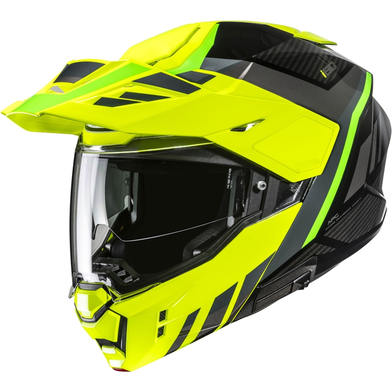 Preklopna motociklistička kaciga HJC i80 Imes MC3H crno-fluo žuto-fluo zelena